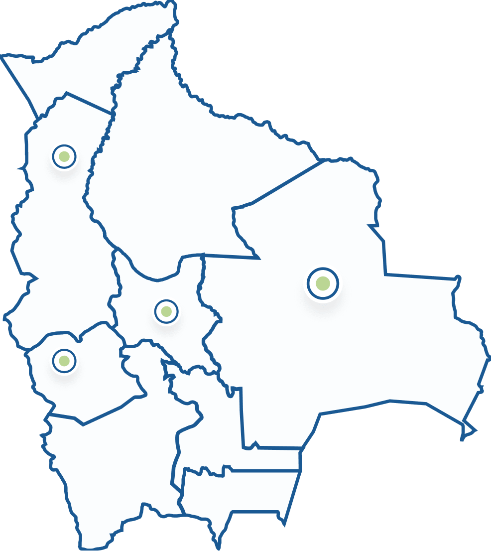 Mapa de Bolivia
